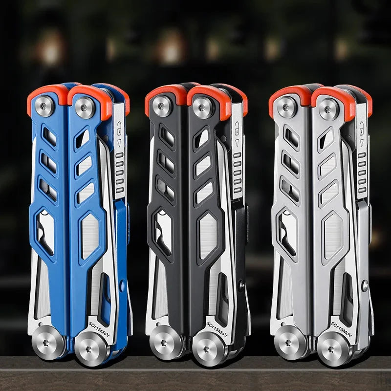 Outdoor EDC Stainless Steel Multifunctional  Folding Pliers Portable Camping Camping Hiking Combine Tool
