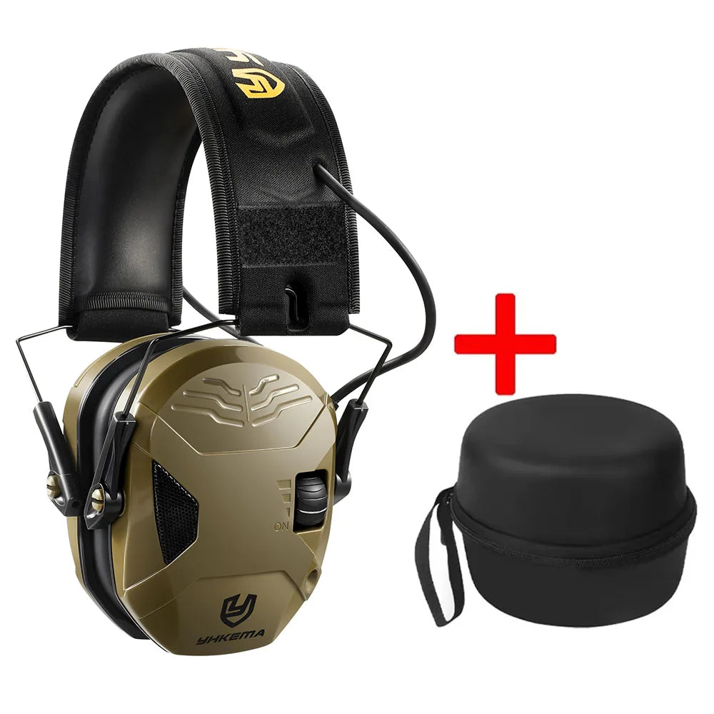 Earmuffs Active Headphones for Shooting Electronic Hearing Protection Ear Protect Noise Reduction Hunting Headphone