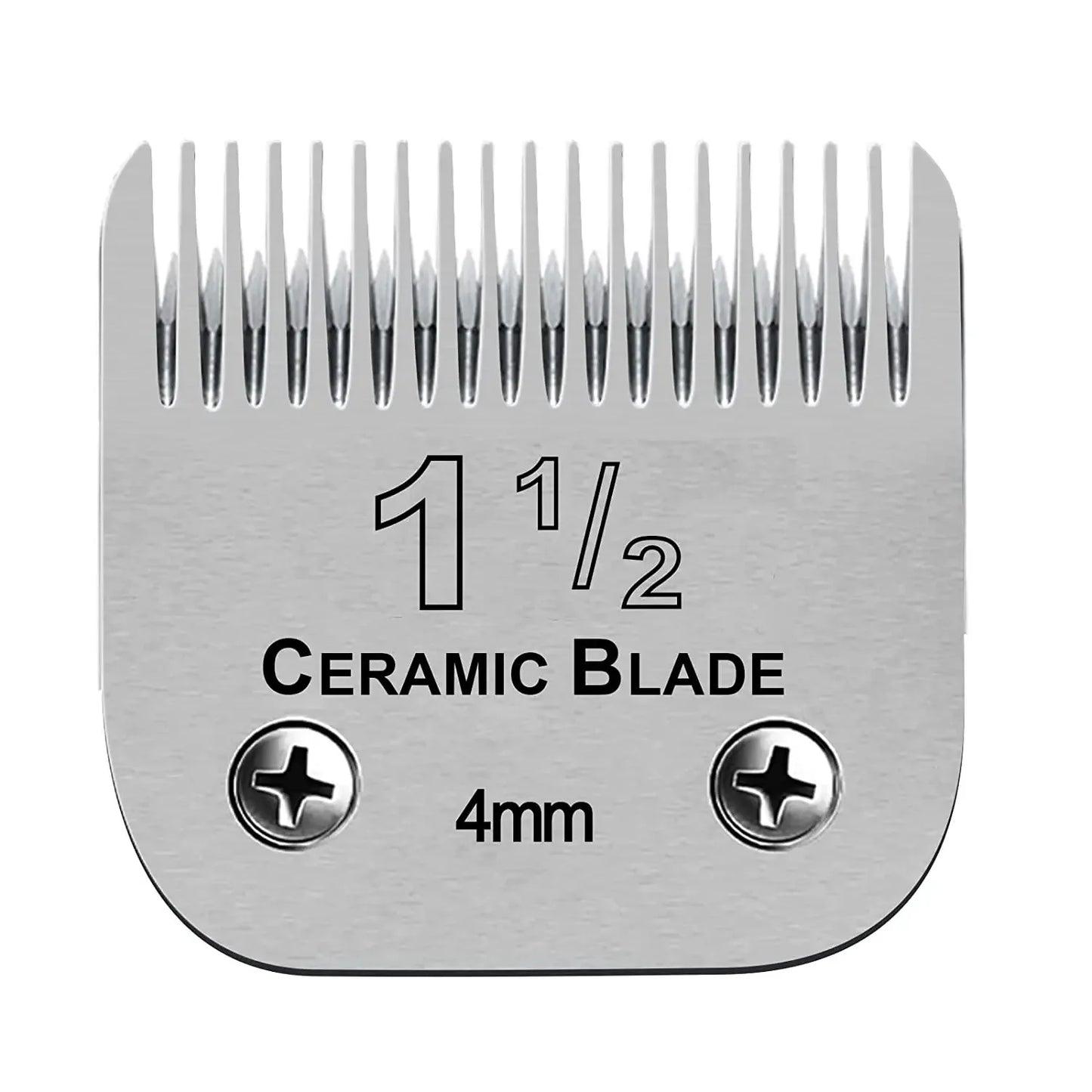 Pet Dog Cat Detachable Ceramic Blade Compatible with Andis,Oster A5 & 76,Wahl KM 10 Series Animals Grooming Clippers