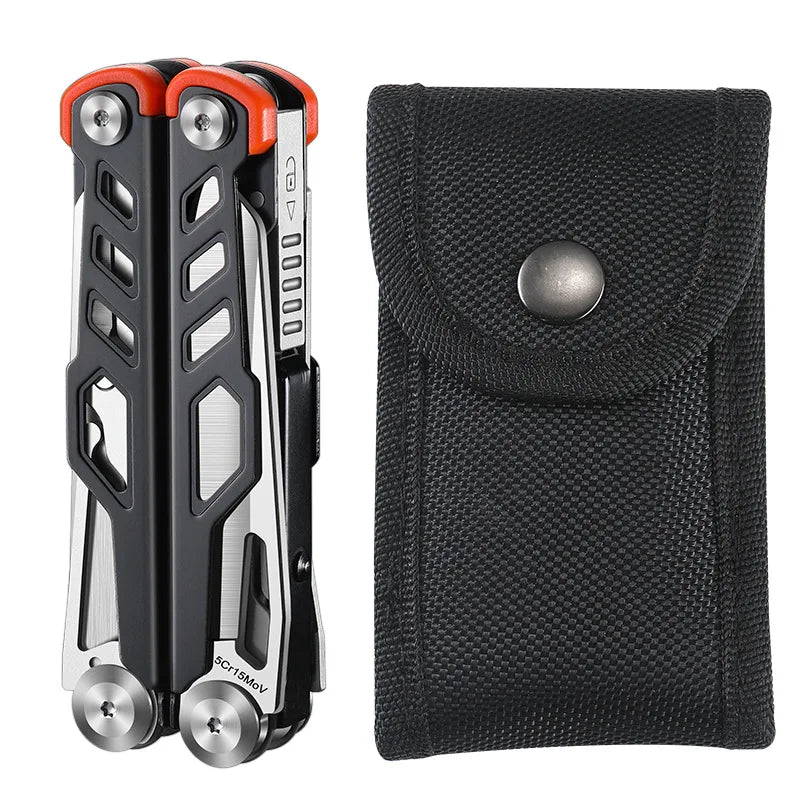 Outdoor EDC Stainless Steel Multifunctional  Folding Pliers Portable Camping Camping Hiking Combine Tool
