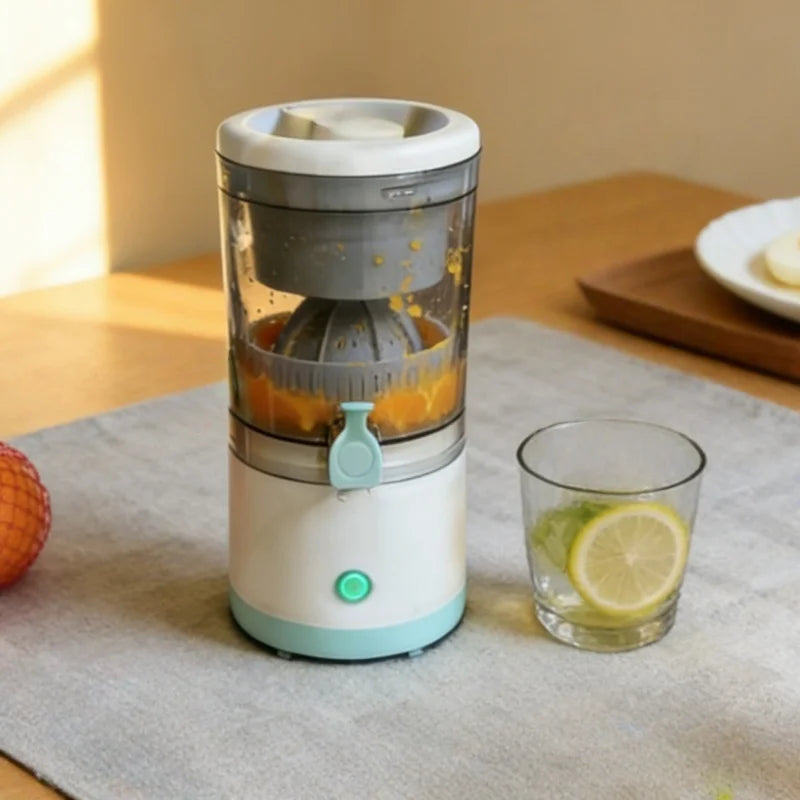 New Electric  Portable Home Juicer Fruit Juice Extractor, USB RechargeableElectric Squeeze, High Juice Output For Orange