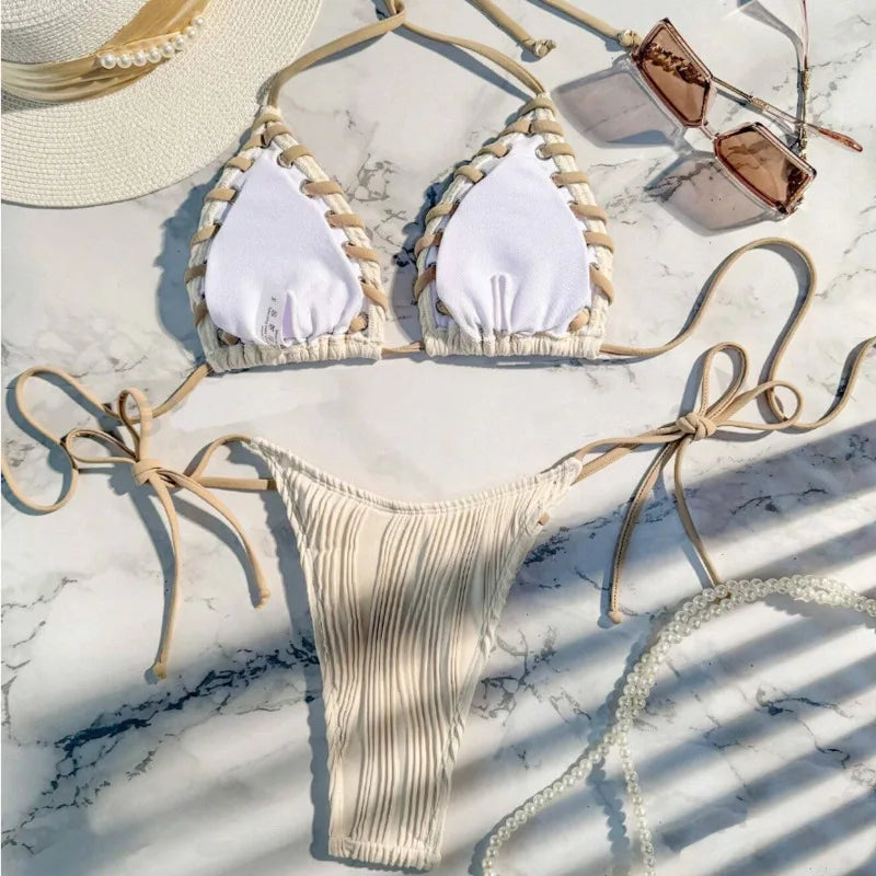 Sexy Bikinis  Women's Swimwear Female Swimsuit For Swimming Wear Bathing Suits Brazilian Bikini Set Beachwear Pool Bather