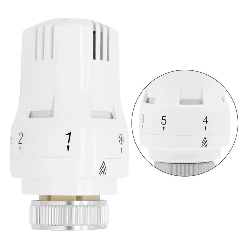 Thermostatic Radiator Valve Pneumatic Temperature Control Valves Remote Controller Radiator Head For Heating System Valve-Tool