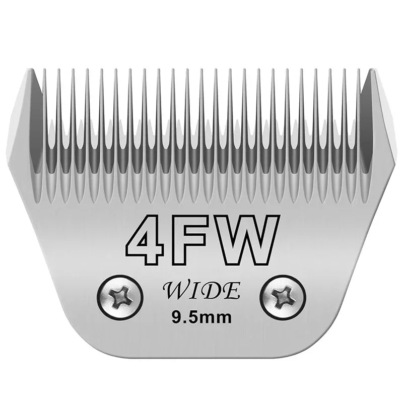 Pet Dog Cat Detachable Ceramic Blade Compatible with Andis,Oster A5 & 76,Wahl KM 10 Series Animals Grooming Clippers