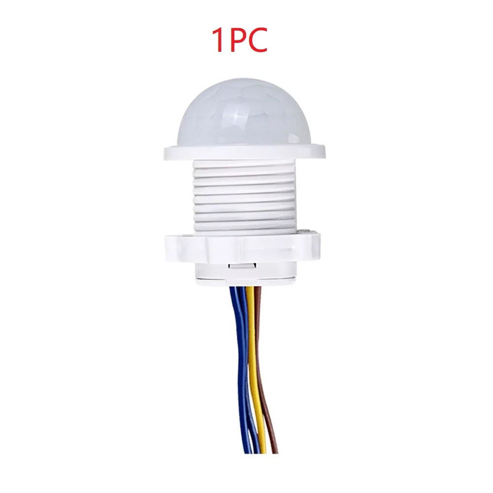 Light Motion Sencor Switch AC 220V 110V PIR Movement Detector Automatic 30s Delay for Lamp Presence Sensor Hallway Aisles Garage