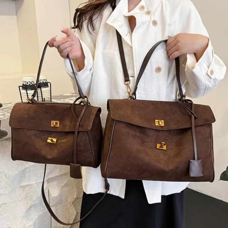 Luxury Bags Designers Bags For Woman High-end Frosted Fashion Versatile Trend Shoulder Bags Bolsas Feminina Handbag Tote Bag